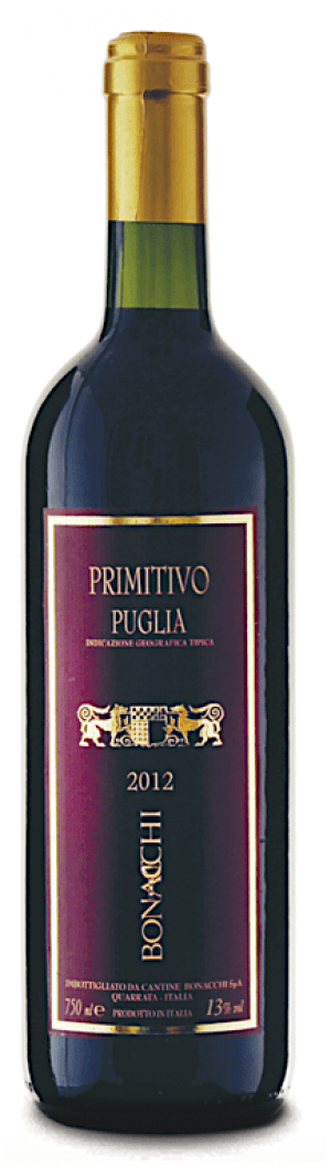 Vinho Tinto Primitivo Puglia Bonacchi IGT 750ml